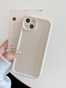 5 件多巴胺彩色手机壳,简约纯色手机壳,加厚镜头保护防摔手机壳,适用于 11/13/14/15、 16/16 Pro/16 Plus/16 Pro Max,黑色/白色/棕色/绿色/粉色 - 彩色 - 查看 7