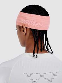 GOLOVEJOY 1 faixa de cabeça para esportes ao ar livre de verão, absorvente de suor, respirável, de secagem rápida, elástica e antiderrapante, para ioga, fitness e ciclismo, bandana de malha versátil de cor sólida
