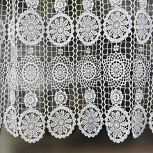 Elegant geborduurd deurgordijn – privacy blokkerend, ademend, zacht licht filterend, Boho Chic decoratieve raamvolant, keukenverdeler, ideaal voor woonkamer, slaapkamer, keuken, ruimteverdeler, 1 stuk (verkrijgbaar in 300*120cm en meer maten)