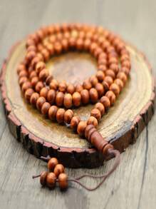99 piezas Collar de Cuentas de Oración Musulmanas, Estilo Sudamericano de Oriente Medio