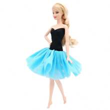 Doll Dress Closet Doll Exquisite Cute Ballet Tutu Skirt, Multi-Color, Suitable For Performance, Afternoon Activities, Etc. (Doll Not Included)