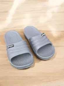 2 Pzas dalias marca Sport NEGRO/GRIS para caballero, sandalias de EVA para caballero, sandalias precio de fabrica - Multicolor - Ver 3