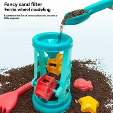 Cubetas de juguetes para la playa para niños, bebés jugando con agua, herramientas de excavación de la arena, palas, cubos de playa para jugar con agua(Algunos accesorios son de colores al azar) - Multicolor - Ver 6