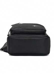 1pc Men's Solid Color Multi-Pocket Waist Bag/Chest Bag, Fashionable & Versatile, Suitable For Men's Daily Use, Travel & Vacation, Adjustable Shoulder Strap Purse Belt Fanny Pack Side Bags For Men