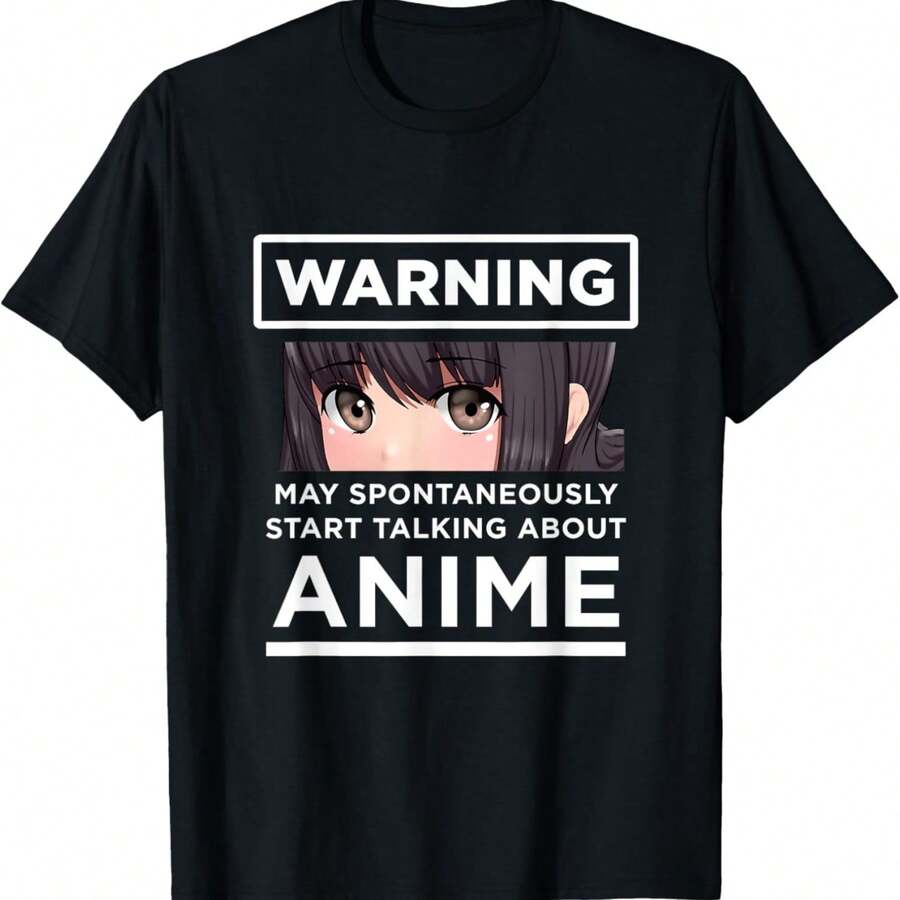 Warning May Spontaneously Start Talking About Anime T-Shirt