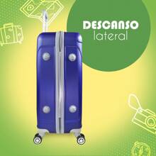 Maleta de viaje 10 kg 19 Pulgadas Carry On Rígida, Equipaje de Mano Cabina con ruedas 360 y candado.