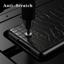 1 Stück Multi-Farben Krokodilleder-Textur PU Leder 2 in 1 Klapphülle, ultra dünne faltbare Hartschale mit Soft-Edge Schutz, minimalistisches hochwertiges Handyhülle kompatibel mit Samsung Galaxy Z Fold 5/Z Fold 4/Z Fold 3/Z Fold 2/Z Flip 6/Z Flip 5/Z Flip 4/Z Flip 3/Z Fold 6, wasserdicht, stoßfest, kratzfest