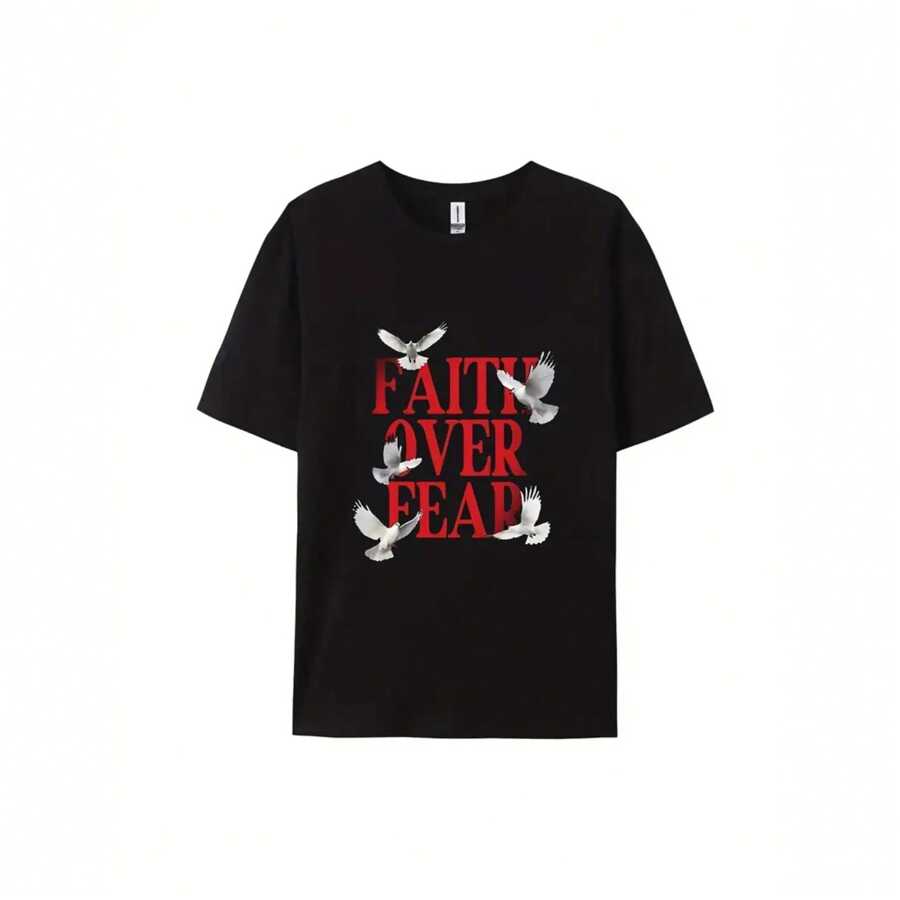 100% Cotton T-Shirt, Ladies T-Shirt With Round Neck, Casual And Comfortable, All-Season Wear