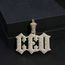 Collier personnalisé avec pendentif lettre en strass, style hip hop, bijou de breloque sur chaîne majuscule, argent, élégant, coloré, vintage, hipster, simple, mode Y2k des années 2000, personnalisé, unique, idéal comme cadeau pour lui, idéal comme cadeau pour elle, petit ami, petite amie, papa, maman, famille, amis, pour anniversaires, pour graduation, pour le bal, pour des fêtes