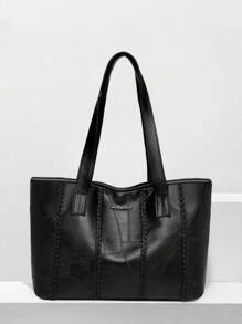 Women Tote Bag, 2025 Multifunctional Large Capacity Handbag, Fashionable Ladies Bag, Stylish And Casual For Work And Daily Use, Shoulder Bag, European And American Retro Design