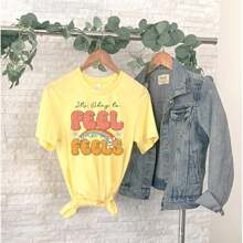 It's Ok To Feel All The Feels Unisex T-Shirt - Hoa Oải Hương Đậm - Xem 2