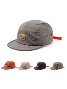 1pc Quick-Dry Breathable Low Profile Baseball Cap, Unisex Casual Soft Top Letter Print Windproof Sun-Resistant Visor Hat, Suitable For Spring And Summer