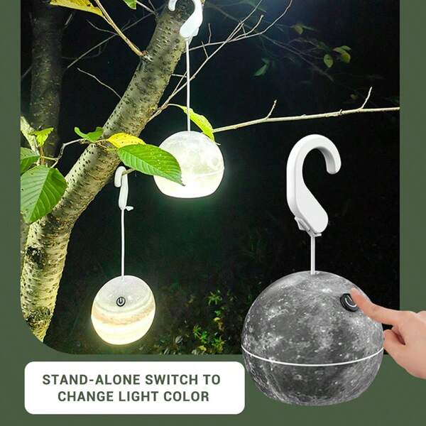 1 Pc Camping Lamp Outdoor Atmosphere Canopy Tent Decor Star Light Camp Fairy Lights