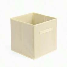 1pc Foldable Open-Top Storage Box, Household Organizer Bin For Miscellaneous, Toys, Clothes Wardrobe