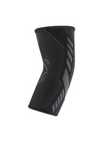 1 Stück Sportellbogenbandage, atmungsaktive schweißableitende Ellbogenstütze für Badminton, Tennis und Outdoor-Aktivitäten