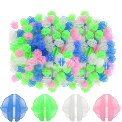 (108 Pcs) Bicycle Color Beads - Bicycle Spoke Decoration, A Plastic Oval Multi-Color Luminous Body Used For Bicycle Wheel Decoration, With Bright Colors, Simple Installation. The Product Is Suitable For Most Bicycles With Spoke Steel Wire Wheels.