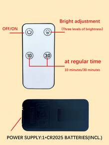 1 个 USB 猫夜灯，遥控猫夜灯 LED，带遥控器，便携可爱幼儿园床边夜灯，适用于婴儿卧室和客厅