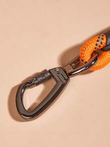 Extended Reflective Nylon Rope Dog Leash With Safety Lock Clip, Variety Of Length Options, Multiple Colors, Heavy Duty & Reliable