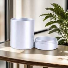 Mini Metal Box, Stainless Steel Tea Can, Small Travel Portable Container, Sugar Coffee Can, Organizer, Protein Container, Vase