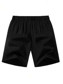 Quần short chạy bộ ngoài trời nhẹ cho nam mùa hè - màu đen - Xem 3