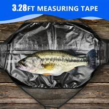 Heavy-Duty PVC Fishing Tool With Built-In Scale, Suitable For Various Fish, Outdoor Fishing Gear & Accessories For Timely Measurement Of Fish Length And Weight