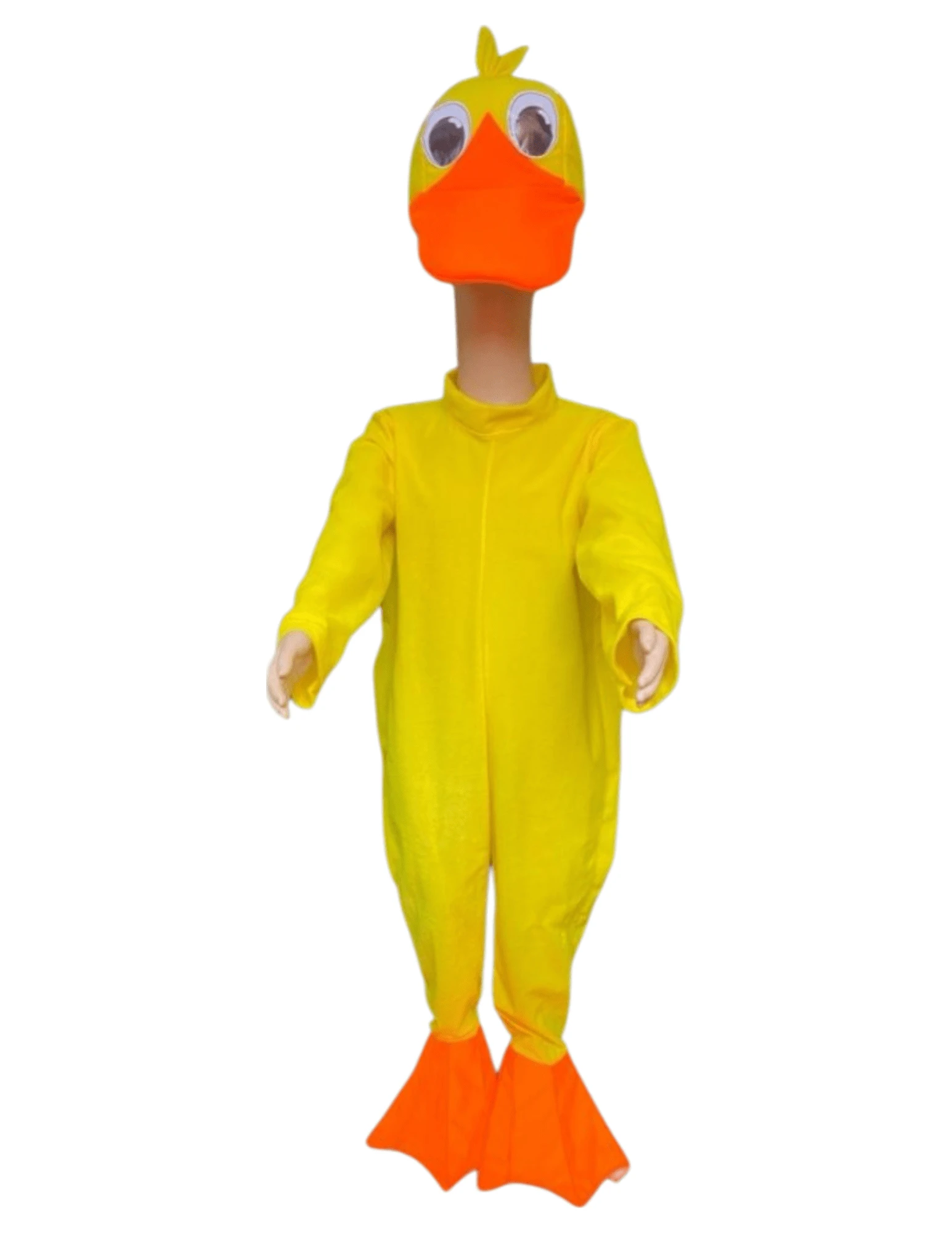 Disfraz Pato Infantil Festival Primavera Carnaval Escuela - Amarillo - Ver 1