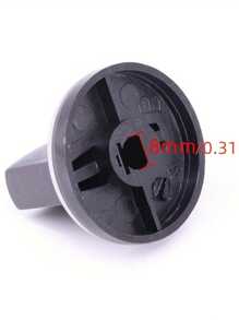 8毫米/0.31英寸通用燃气灶旋钮替换件 - 适用于大多数燃气灶型号，耐用型燃气灶旋钮套装 - 耐热，经久耐用，尺寸：8厘米/3.15英寸