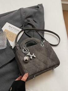 Small And Niche High-End Daifei Handbag For Women 2024 Fashionable New Diamond Grid Handbag, Shoulder Crossbody Bag, Christmas Gift, Travel Party Travel