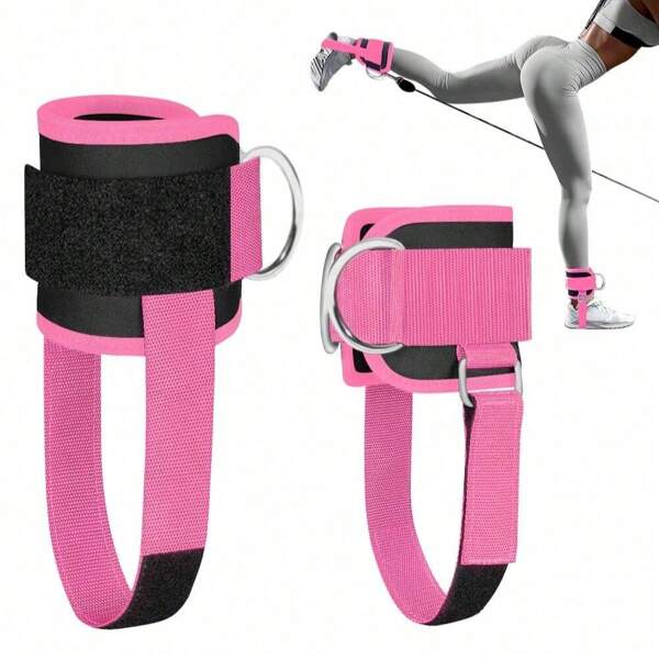 Ankle Strap For Cable Machine Women And Men, Adjustable Gym Cable Ankle Straps For Kickbacks, Glute Workouts, Leg Extensions, Curls, Booty Hip Abductors, Ankle Cuff For Cable Machine Accessories(1pack) Gym Accessories, Sport, Gym, Home Exercise, Sport Accessories, Gym Accessories, CrossFit Accessories