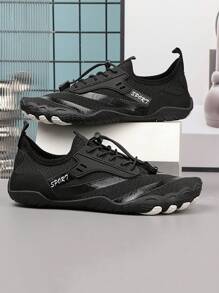 Women's Wetsuit Shoes/Five-Finger Beach Shoes/Indoor Training Shoes - Black - View 3