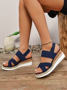 نعال نسائية فلات عصرية مريحة للاستخدام في الخارج والشاطئ، صندل بشريط منزلق مقاوم للماء، نعل مانع للانزلاق للاستخدام الداخلي والخارجي، صندل منزلق بكعب افتراضي