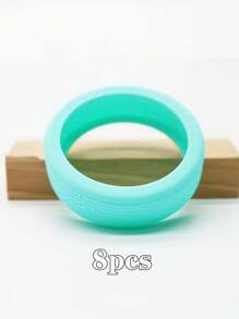 Protetores de rodas de silicone para bagagem 4/8 peças, capas de rodízio com redução de ruído silenciosa e absorção de choque, acessórios de viagem de estilo esportivo - fáceis de instalar e limpar
