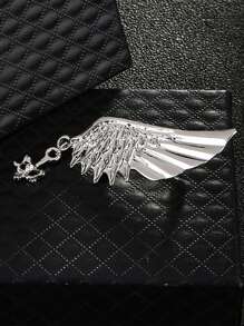 1 Pc Angel Wing Wing Sparkle Corsage Brooch For Women's Suit Jacket Pin - Multicolor - View 2
