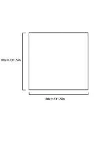 1 件婴儿襁褓毯男女通用襁褓包裹柔软丝滑中性接收毯，适合男孩和女孩，大号 31.5 X 31.5 英寸 - 白色 - 查看 2