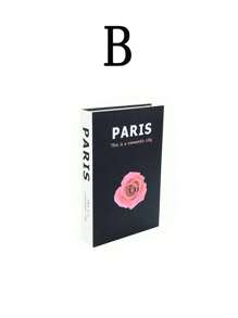 1pc/2pcs/3pcs Foldable Decorative Fake Books, Modern Minimalist Decor Books, Home And Office Bookshelf Decor Prop, Designers Inspiration Photography Prop, Home, Office, Hotel, Cafe, Store, Live Streaming Bookshelf, Handmade Display Shelf For TV Cabinet, Office Desk, Cabinet Gifts Birthday Graduation