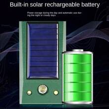 NetHong 2xSolar Powered Ultrasonic Electronic Bird Repellent Waterproof Pigeon Deterrent - Green - View 10