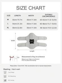 VBOSI 1 Pair Adjustable Knee Brace With Spring Booster Men Women Rebound Stabilizer For Sports Training & Squat Support Gym Accessories Knee Support