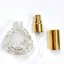 1 szt. 15 ml szklana butelka z rozpylaczem, przenośny napełniany atomizer do perfum, woda do makijażu, przechowywanie olejków eterycznych