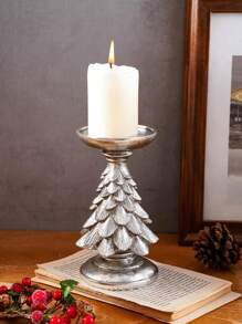 1 件装饰灯烛台装饰展示蜡烛装饰圣诞派对用品圣诞派对烛台烛光晚餐装饰烛台装饰派对装饰桌面装饰