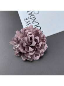 1pc10cm Light Luxury Gothic Bold Shoulder Large Floral Brooch 3D One-Piece Suit Dress For Women's Gala Dinner" Dress Accessories Pin For Clothes Bag Charm
