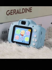 Câmera Digital Fotográfica Criança Lançamento Presente de aniversário - AZUL - Visão 3