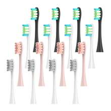 4PCS Replacement Brush Heads For Oclean X / X Pro/ Z1/ SE / / One / PW01/03/05/07/09 P5 Electric ToothBrush Heads - Multicolor - View 1