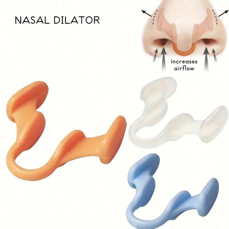 2pcs Anti-Snoring Nose Clip To Improve Sleep Quality - Multicolor - View 1