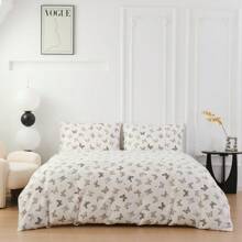 Set Biancheria da Letto in Microfibra 3/4 Pezzi – Lenzuola Matrimoniale, Singolo e Una Piazza – Morbido e Traspirante – Include Lenzuolo Sopra, Lenzuolo con Angoli e 1/2 Federe 50x80 cm – Perfetto per Camera da Letto, Casa, Hotel – Ottima Idea Regalo per Famiglia e Amici
