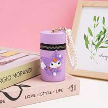 Sanrio 1pc Sanrio Hello Kitty Melody Laurel Dog Pudding Dog Kulomi Cartoon Cute Bucket Bag Portable Bucket Purse Children's Creative Bag Earphone Storage Bag Wallet Purse Wallet Mini Wallet Coin Wallet