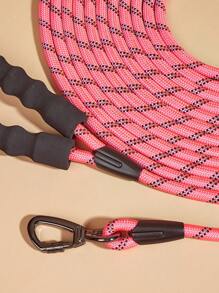 Reflective Nylon Dog Leash With Safety Locks, Long Extra Length Options, Variety Of Colors, Heavy Duty
