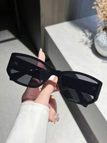 1 Pair Unisex Classic Fashion Sunglasses Suitable For Sports, Travel, Beach, Driving, UV Protection, Outdoor Outfit, Holiday, Street Style, Fishing, Hiking, Golfing, Party, Sun Protection