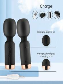 Miní vibrador, embalado de forma discreta, con estimulador del clítoris femenino. Juguete sexual para mujeres. Varita mágica para la masturbación de adultos. Silicona erótica. Juguetes sexuales, consolador, vibrador, sexo, sexy, sexual, juguetes para adultos, juguete rosa, consoladores, BDSM.