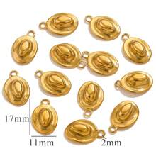 3-5 PCS Stainless Steel Small Accessories Accessories Drop Oil Cherry Pendant DIY Bracelet Necklace Pendant Key Ring Accessories Pendant Accessories - Pendants - View 8