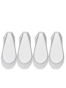 Calcetines de suspensor invisibles, frescos y transpirables para mujer, con diseño de media suela y talón descubierto